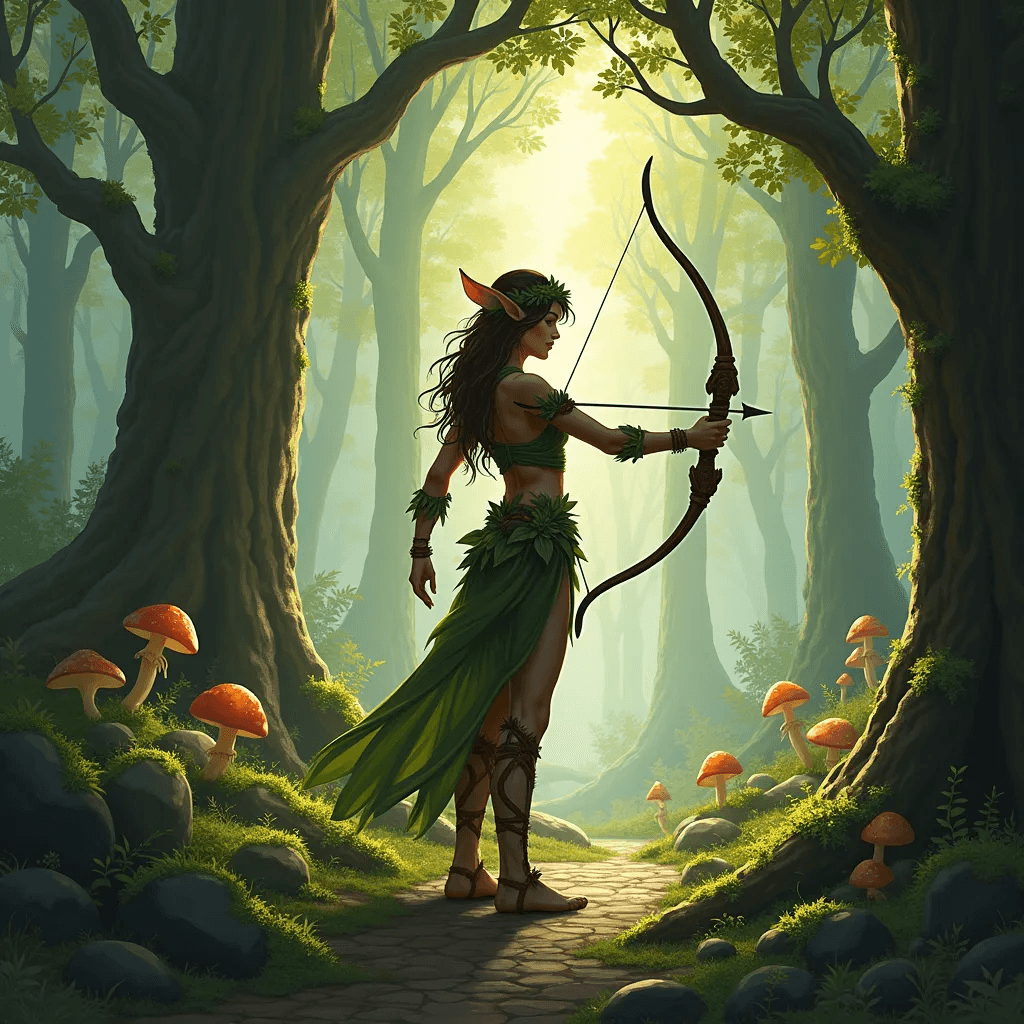 Generate Your Wood Elf Name background